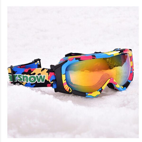 

new arrival men and women double-layer anti-fog windproof mirror sunglass goggles ski goggles