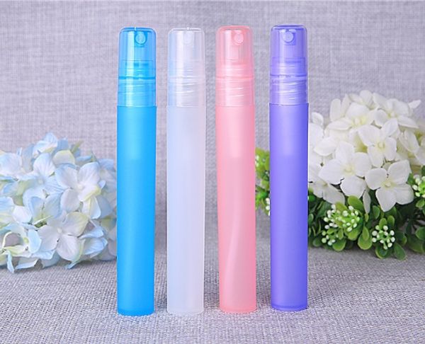 

Top Sale 1pc 10ml Mini Mist Empty Perfume Spray Refillable Bottle Portable Sample Bottle Small Atomizer Sprayer Bottles Plastic Pen