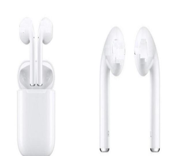 

10pc lot original w1 clip double mini wirele bluetooth earphone earbud with charging box mic for iphone7 8 x