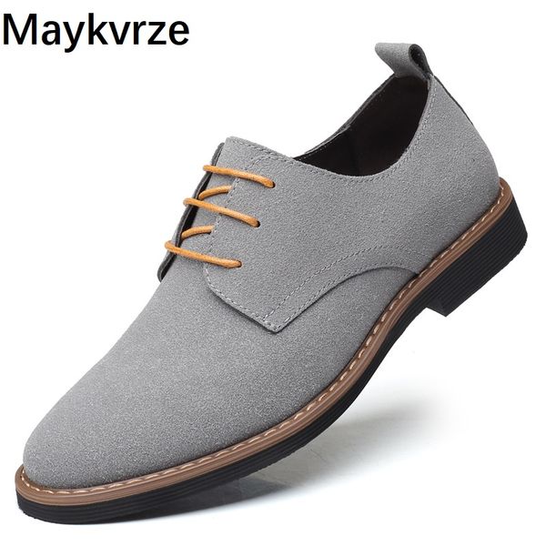 

large size 38-48 men's shoes leather wild lace-up male sneakers tide fashion comfortable breathable man flats men casual shoes, Black
