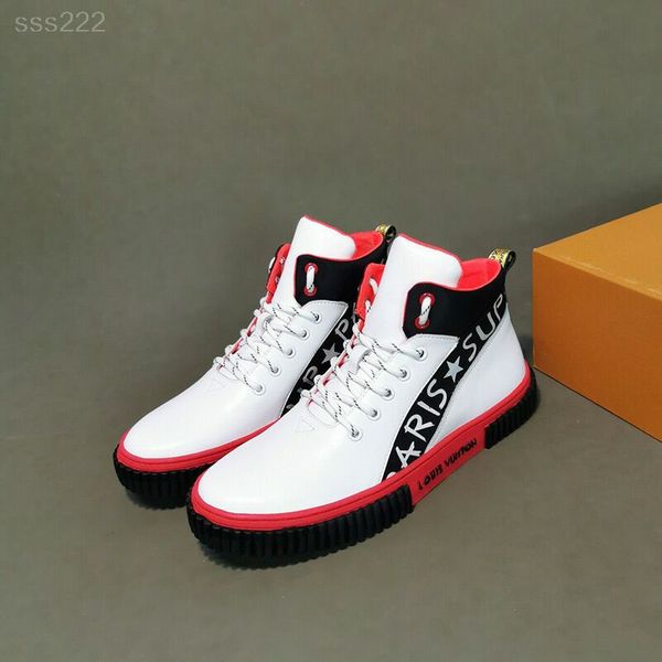 

europe and america 2020 luxury custom vintage men lace-up casual shoes for mens sneakers genuine leather running shoe platform, Black