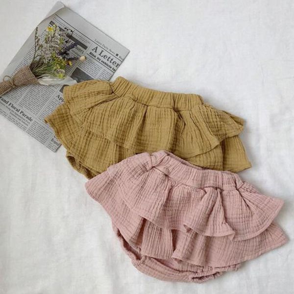 

new 2019 newborn baby bloomers shorts pure color baby girls shorts summer trousers pp pants toddler kids boys girls, Black