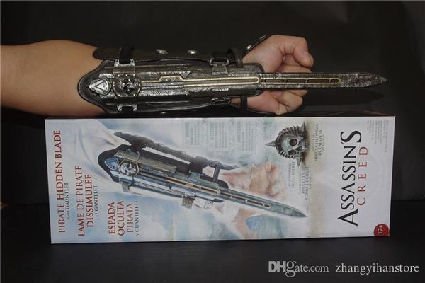 Assassins Creed Four Black Flag Pirate Hidden Blade Edward Kenway cosplay toys