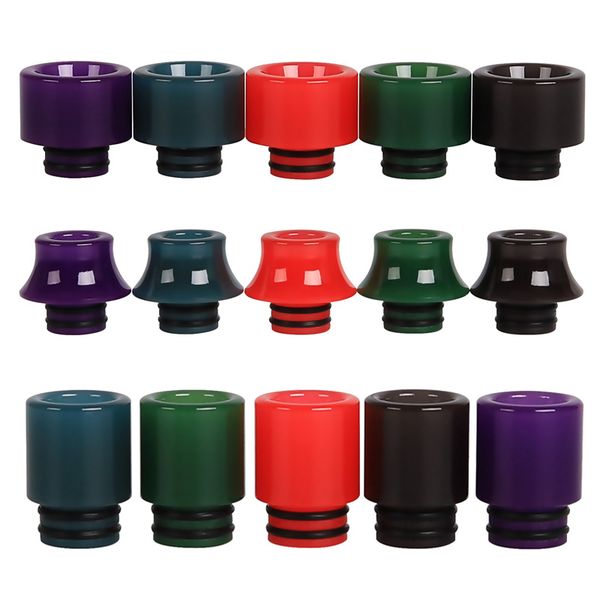 

510 Drip Tip Color Changing Epoxy Allochroic Resin Mouthpiece Colors Changed after heat or vape e cigarette dhl free