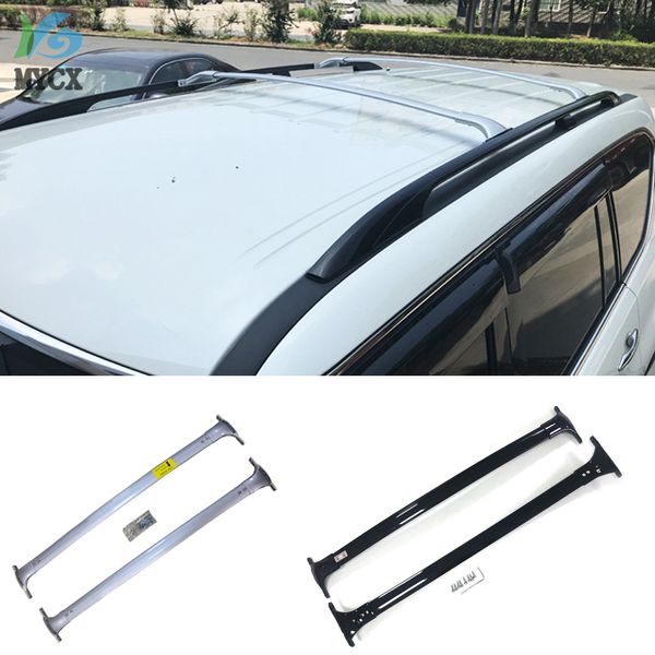 

new arrival roof rack roof rail cross bar for nissan y62 nismo 2015-2019,thicken aluminum alloy,oem iso9001 quality