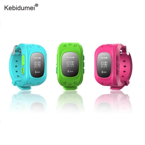 

kebidumei smart kids gps watch q50 with gsm gprs gps locator tracker anti-lost smartwatch child guard for android hot