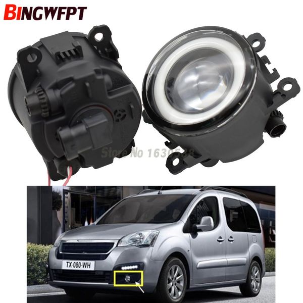 2 teile/para (Links + Rechts) Angel Eye LED nebel licht Für Peugeot Partner Tepee 2008-2017 Für Peugeot 307 Limousine 307 CC 307 Immobilien