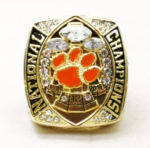 

Size 6 115 for ncaa 2018 clem on tiger champion hip ring