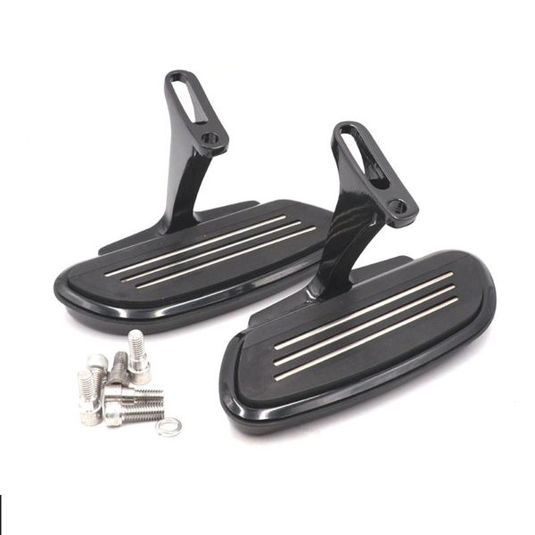 

motorcycle passenger floor board footpeg w/ bracket for touring road street glide road king cvo electra glide 93-up