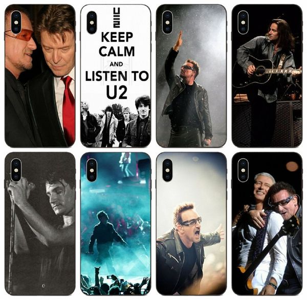 

[tongtrade] u2 singer bono case for apple iphone 11 pro max x xs 8s 7s 6s 5 samsung a20 a20e a20s huawei mate 30 p10 lite lg k8 vogue case