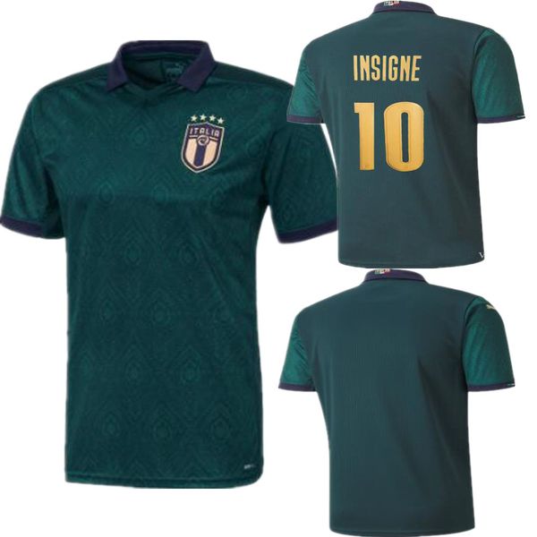 

European cup 2020 italy third occer jer ey 19 20 italy maglie da calcio verratti jorginho romagnoli immobile chie a bonucci football hirt