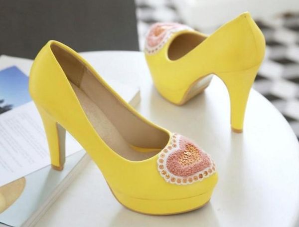 

women's shoes in spring and autumn high coarse heel round head waterproof table@4042, Black