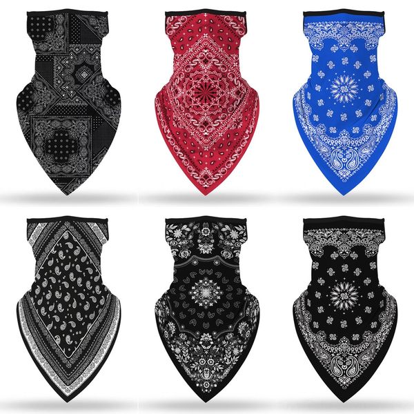 

omhmt new skeleton mask outdoor sports neck bicycle motorcycle scarf scarf ski collar halloween party role play masks face full, Black