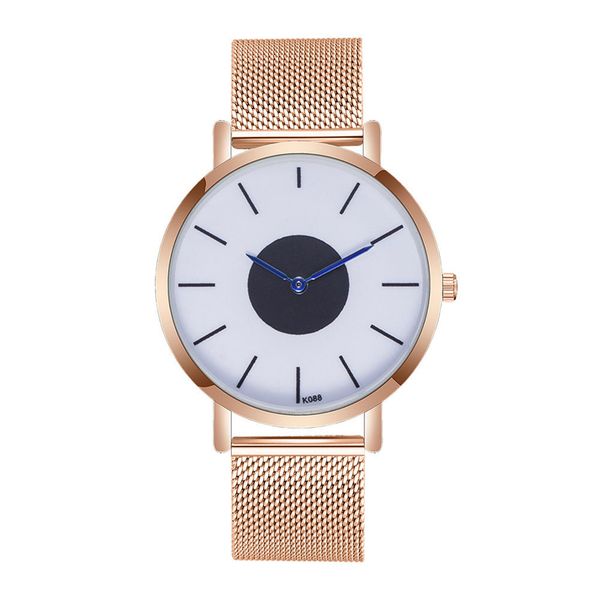 

2019 brand new watches men relogio masculino quartz wristwatches fashion luxury saat clock leather band strap korean watch, Slivery;brown