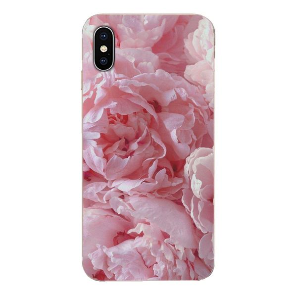 

изготовленный на заказ красочный розовый цветок пион для motorola moto g g2 g3 g4 g5 g6 g7 plus для xiaomi redmi note 8 8a 8t 10 k30 5g tpu