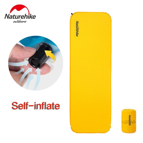 

ultralight outdoor camping sleeping pad self inflating air mattress moisture-proof pad compact inflatable mat for backpacking