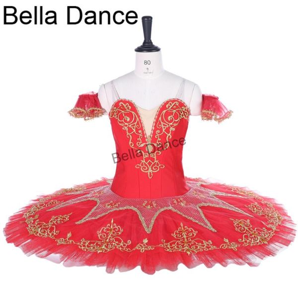 

women red professional ballet tutu girls classical ballet tutu navy blue costumes performancebt9067, Black;red