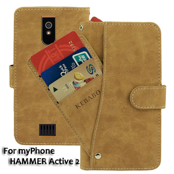 

8 colors myphone hammer active 2 phone case wallet leather new dedicated leather protective cover cases protective bags