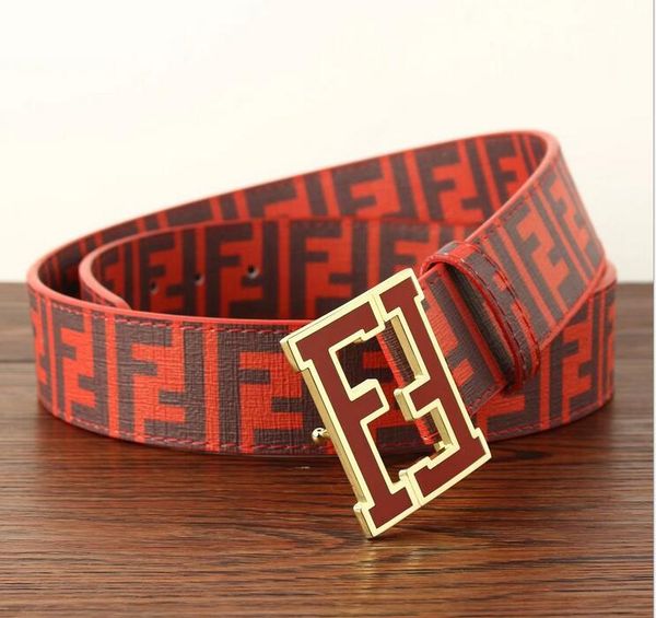 

2019 design brand high-end business leather h belt belt men rs ladies fashion belt strap 105-125, Black;brown