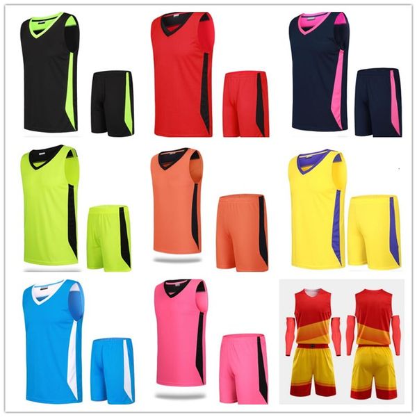 

customize any name any number man women lady youth kids boys basketball jerseys sport shirts as the pictures you offer zz0267, Black;red