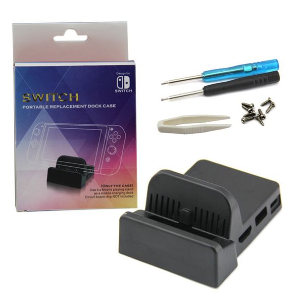 

mini diy replacement dock case for nintendo switch docking station portable