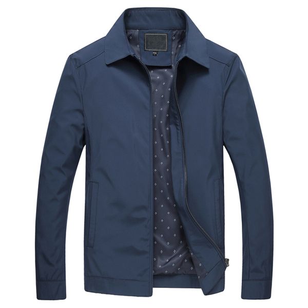 

pevsn mens jackets casual solid color slim thin baseball coats mens windbreaker stand collar bomber jackets clothing 3xl,ya820, Black;brown