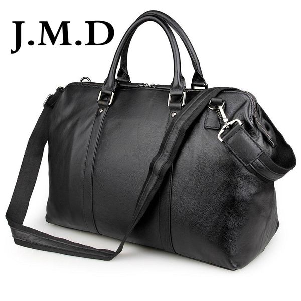 

j.m.d 2018 new arrival 100% leather briefcases men's cow leather messenger shoulder bag handbags travel bags 7322