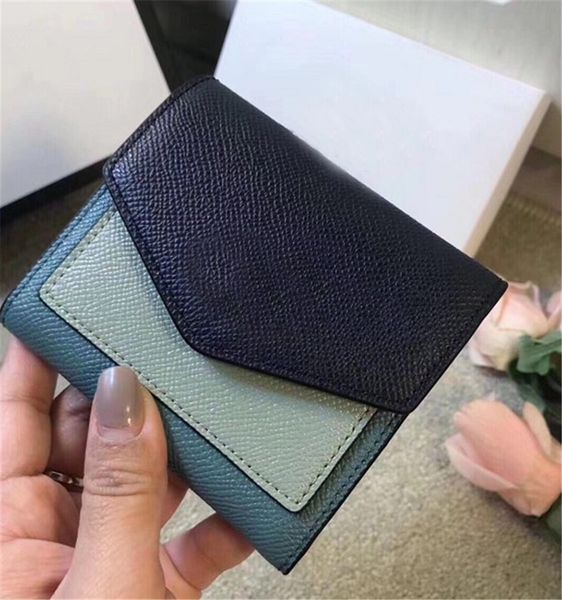 

дизайнер luxury wallet кожи высокого качества стандартный бумажники короткие cfy2002223, Red;black