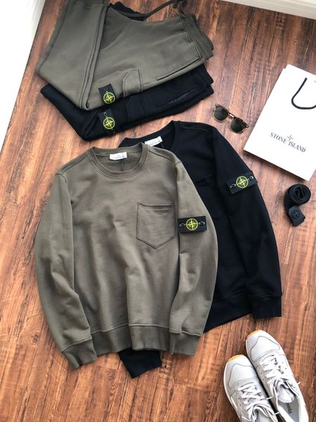 

19fw paris retro luxury compass round neck lovers pullovers women men long sleeve jacket jumper sweatshirts streetwear outdoor hoodies 029, Gray;blue