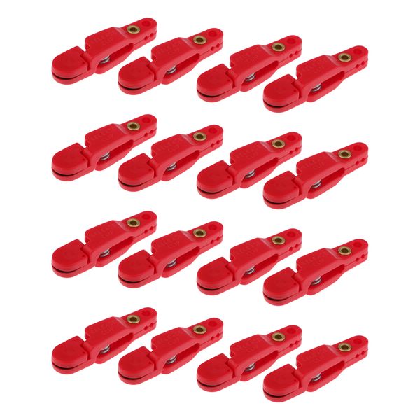 

16 pieces snap weight quick release clip for offshore fishing outriggers