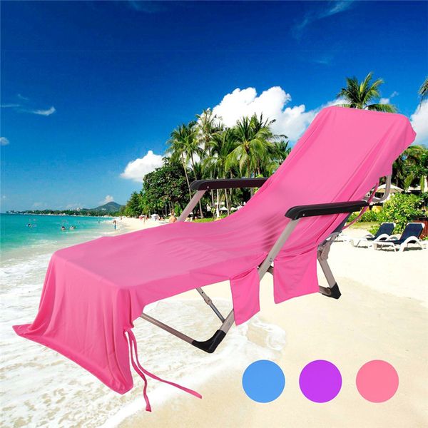 

beach lounge chair cover microfiber beach towel patio chaise lounge covers with pockets holidays sunbathing quick drying towel
