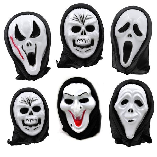 

1pc death final destination scream skull ghost mask fake face multi-shape scary halloween cosplay masquerade supplies