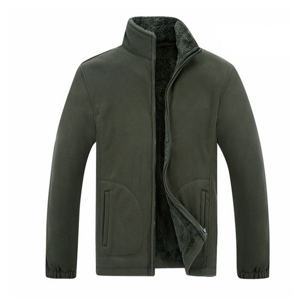 

2019 inside fleece coat fashion stand collar trench coat casual oversized abrigo hombre overcoat plus size 7xl casaco masculino, Black