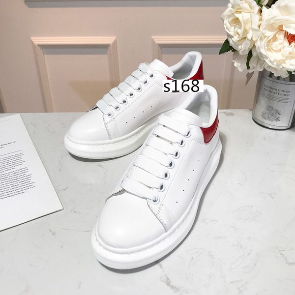 

with box designer shoes casual skateboarding shoes mens womens sneakers velvet heelback dress shoe 8, Black