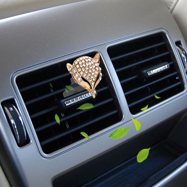 

car air vent perfume fragrance gifts car-styling car aroma diffuser diamond crystal perfume clip auto outlet air freshener