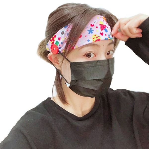 

sports workout turban head wrap yoga button for women men yoga sports workout turban heawrap elastic head bands