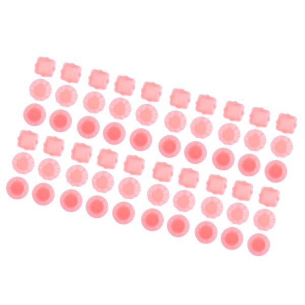 

60pcs dollhouse plates, 1/6 miniature kitchen kitchenware & tableware play food toy