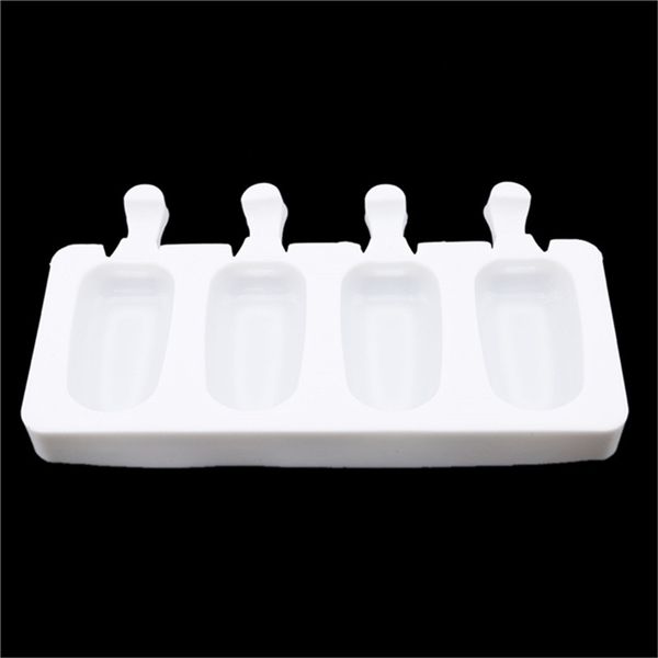 

diy 4 cell mini silicone frozen ice cream pop popsicle mold tray pan kitchen tools ice maker lolly mould cake fondant mould ice cream tools