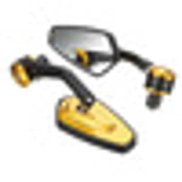 

new 7/8universal motorbike motorcycle handle bar end rearview side mirror parts
