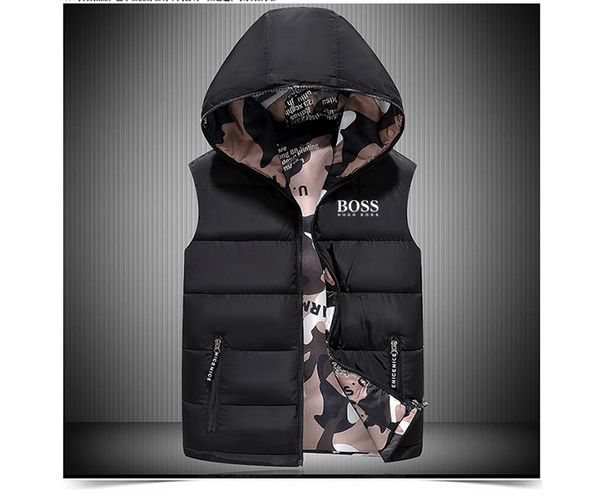 

2018 men's packable north down vest outdoor lightweight jackets mens water repellent puffer face vest m-xxl 03, Black;white