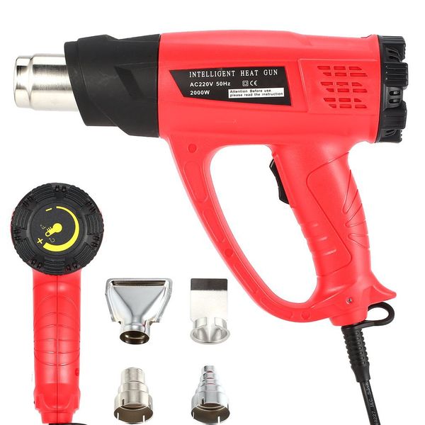 

2000w air gun thermostat heat gun air blower shrink wrapping thermal power tool soldering heat