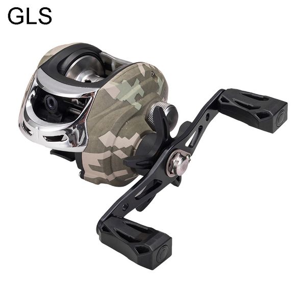 

2020 new baitcasting reel high speed 7.3:1 gear ratio 5+1bb fresh/saltwater magnetic brake system ultralight fishing reel