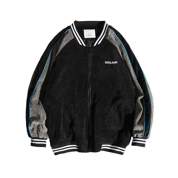 

autumn jacket men casual cotton sport korean streetwear hip hop harajuku long coat veste homme mens jackets and coats 50jk039, Black;brown