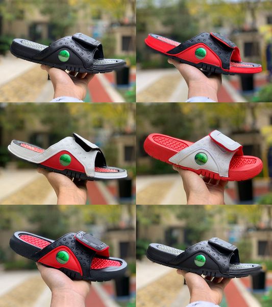 

оптовая jumpman 13 xiii белый черный красный слайд сандалии гидро пляж открытый тренеры мужская обувь повседневная бег спортивные кроссовки