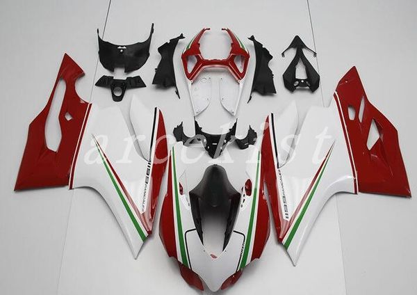 

new abs motorcycle fairings kits 100% fit for ducati 899 panigale 1199 13 14 15 899s 1199s 2013 2014 2015 bodywork custom set red white