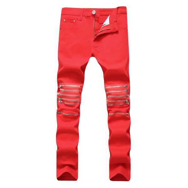 

fashion men's jeans fashion man nightclub youth brand cowboy trousers, Blue