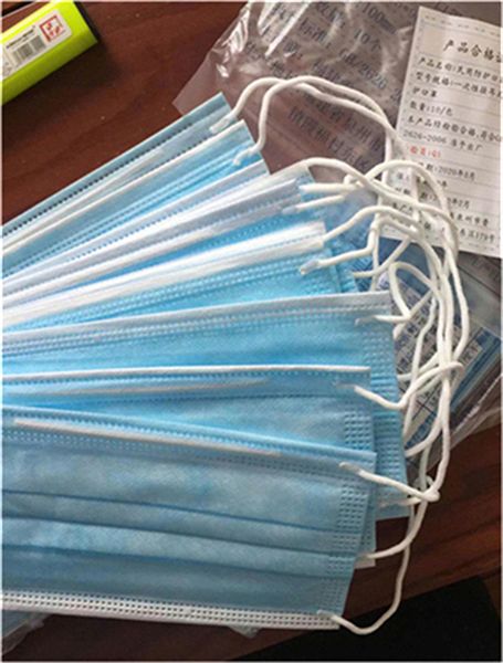 

have in stock disposable face mask 3 layers dustproof mouth masks facial protective cover masks set anti-dust mask113 n0905