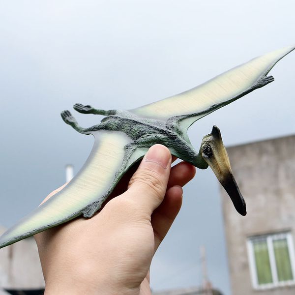 

3d solid jurassic dinosaur model finger toys kids simulation pterosaur dragon carnotaurus dragon realistic tyrannosaurus supplies childrens