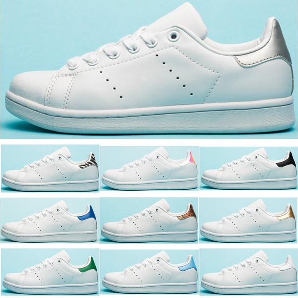 

adidas stan smith shoes мужчины женщины повседневная обувь стэн мода смит на открытом воздухе классические квартиры размер eur36-45