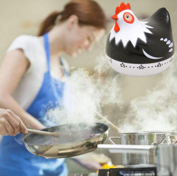 

kitchen timer clock lovely chicken shape cooking timers countdown cooking mechanical countdown digital clock timer egg timer gift